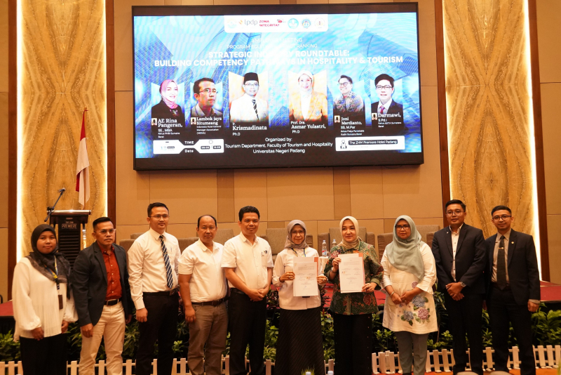 perkuat-sinergi-pendidikan-dan-industri-pariwisata,-unp-gelar-strategic-industry-roundtable