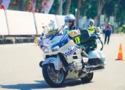 Polwan Riau Menginspirasi, Mengabdi, Berdayakan, Taklukkan Moge