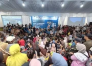 GEKRAFS Bangun Masjid, Hibur Pengungsi Padang Saat HUT