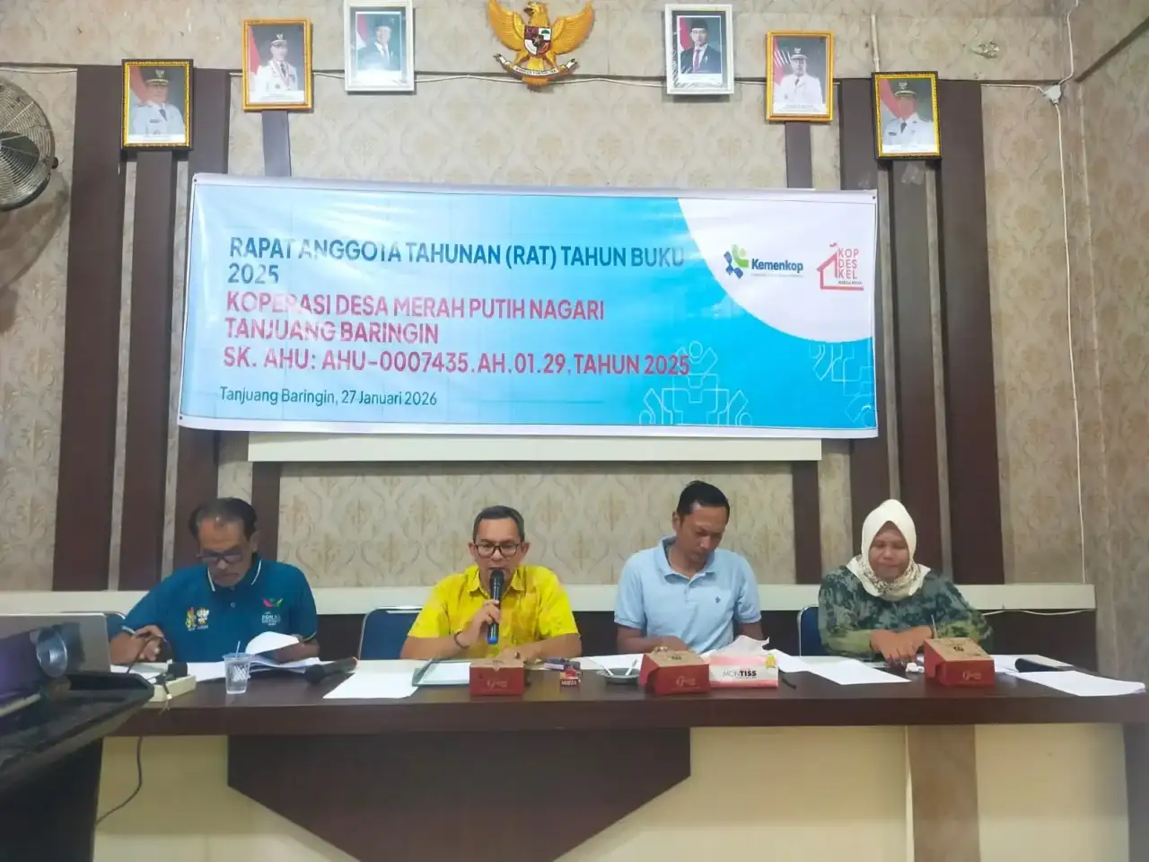 koperasi-merah-putih-tanjung-beringin-rat,-kedepan-fokus-pada-pengadaan-bahan-pokok-masyarakat