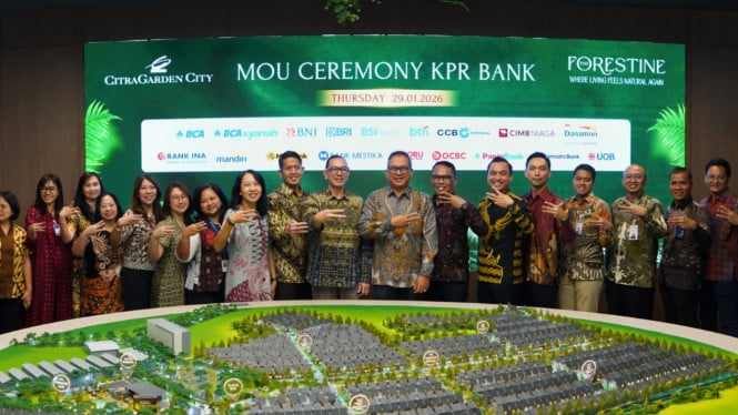 pacu-penjualan-‘the-forestine’,-ciputra-group-dan-perbankan-teken-mou-kpr