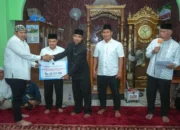 Gubernur Salurkan Bantuan, Safari Ramadan Sentuh Korban Bencana Agam