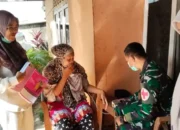 TMMD Pessel Aktif Pantau Kesehatan Ibu Hamil