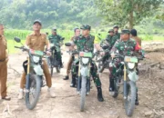 Brigjen TNI Pacu Motor, Pantau Pembukaan Jalan Pesisir Selatan
