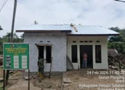 TMMD Bangun Rumah Layak, Irdawati Tersenyum di Gurun