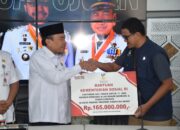 Kemensos Santuni Ahli Waris Korban Banjir Padang