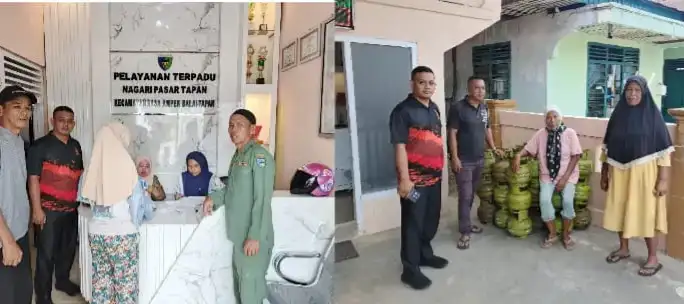antisipasi-kelangkaan-gas-lpg-3-kg,-wali-nagari-pasar-tapan-gandeng-pertamina