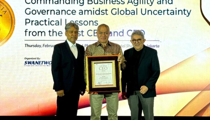Presdir JNE Pimpin Inovasi, Raih CEO Terbaik 2025