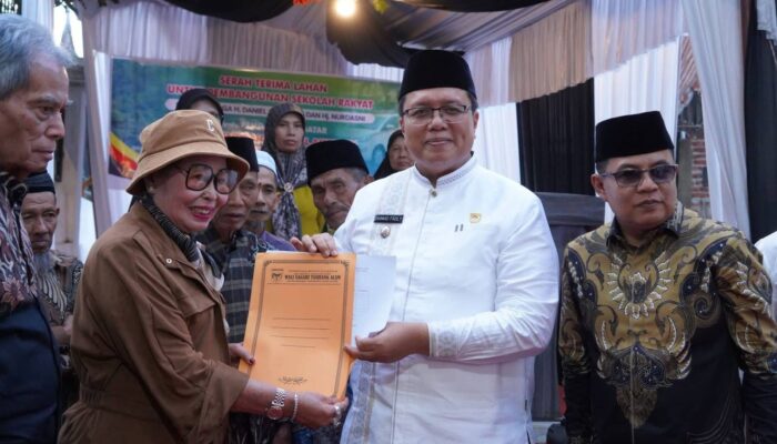 Tanah Datar Hibahkan Lahan, Bangun Sekolah Rakyat Gratis