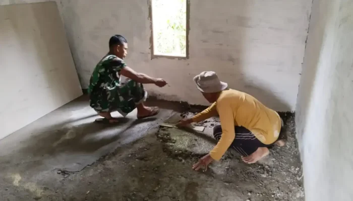 TMMD Genjot Rehab RTLH, Warga Sambut Gembira