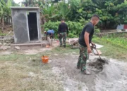 TMMD Bangun Akses Air Bersih, Sanitasi Pesisir Selatan