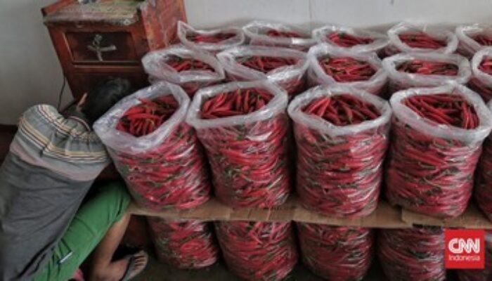 Harga Bahan Pokok Jakarta Naik, Cabai Meroket Tajam