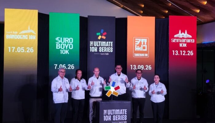 Bank bjb Gelar Lomba Lari, Pacu Ekonomi Empat Kota