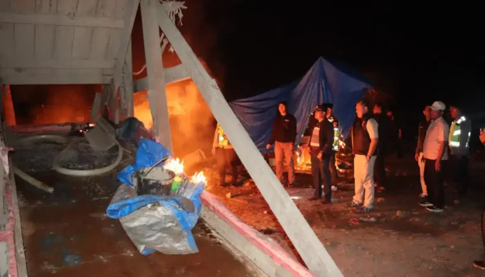 Polres Sawahlunto Gerebek, Musnahkan Tambang Ilegal di Ombilin