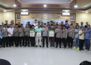 Kapolres Pasbar Bangun Kemitraan, Wartawan Apresiasi Lewat Buka Puasa