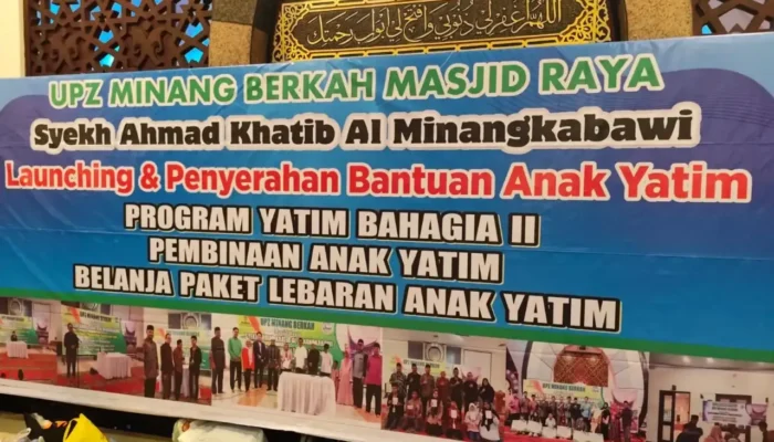 Masjid Raya Bina Yatim, Belanjakan Lebaran dengan Gembira