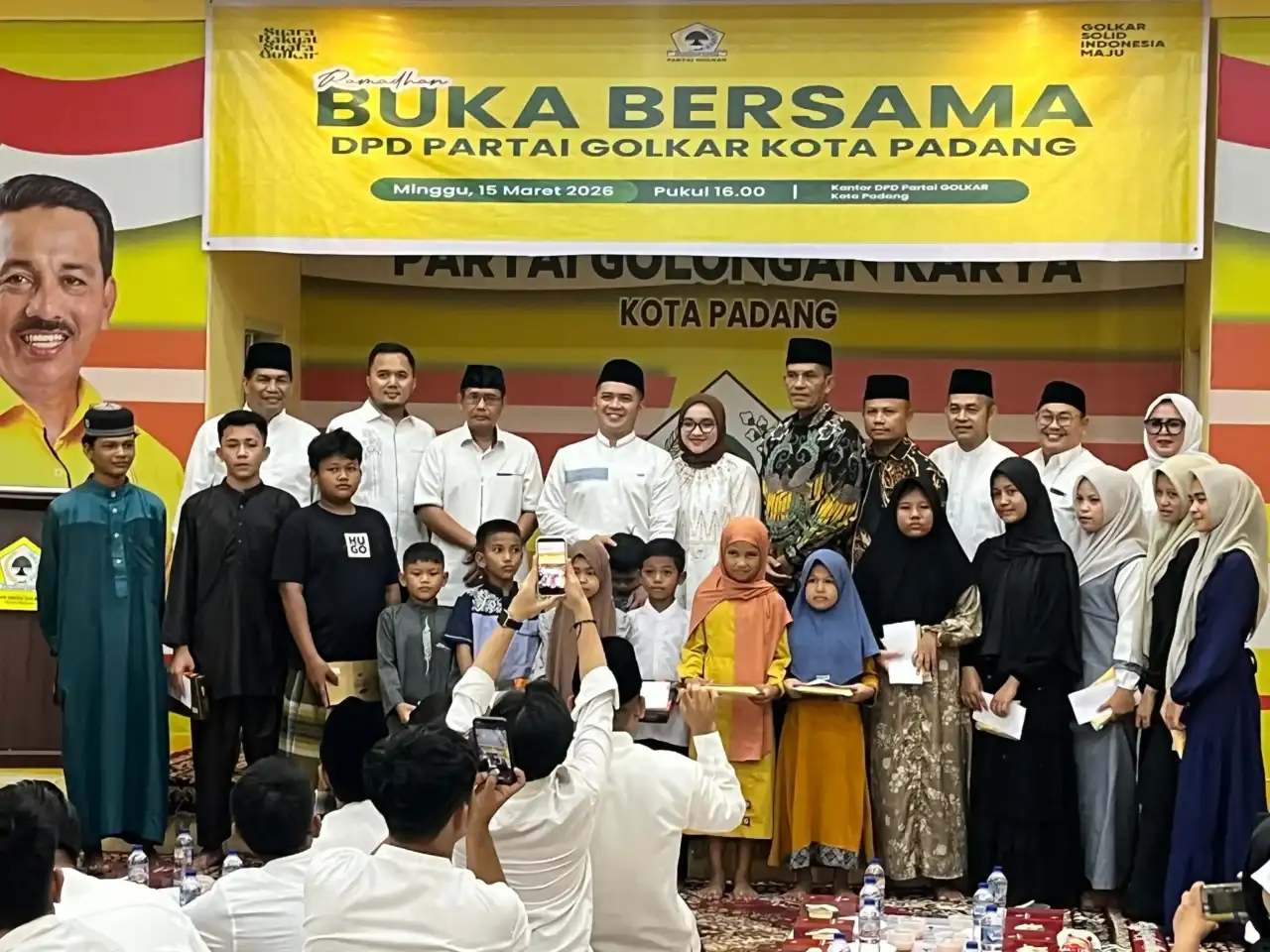 buka-puasa-bersama-golkar-padang,-iqra:-kita-siapkan-kemenangan-kedepan!