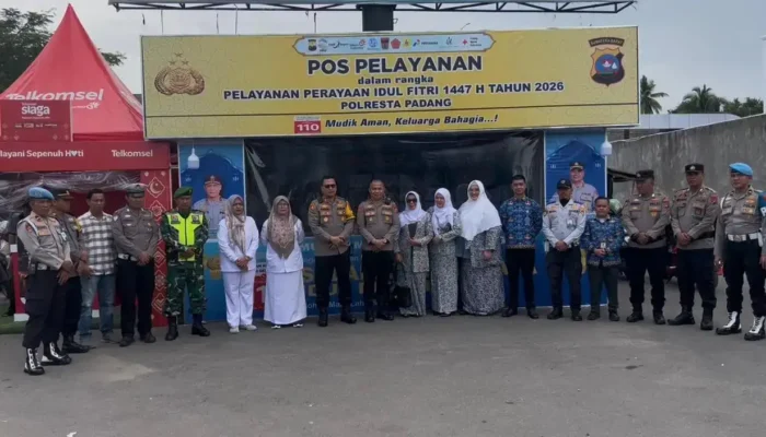 Polresta Padang Siagakan Pos, Layani Mudik Lebaran 2026