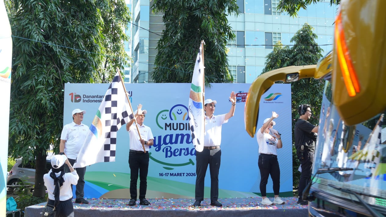 gelar-program-mudik-gratis-bumn-2026,-ptpn-group-berangkatkan-2.795-pemudik