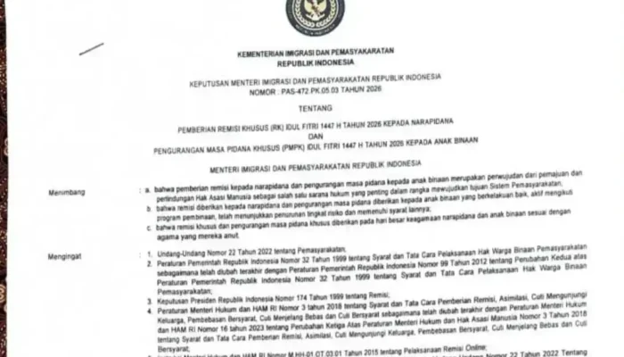 Painan Usulkan Remisi Idul Fitri, Rutan Over Kapasitas