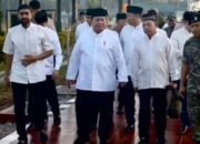 Prabowo Shalat Idul Fitri, Sapa Korban Bencana Aceh