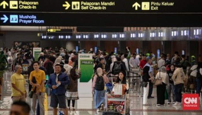 Soetta Terima Ratusan Ribu Penumpang, Arus Balik Meningkat