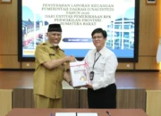 Sumbar Serahkan LKPD, BPK Awasi Pengelolaan Anggaran Daerah