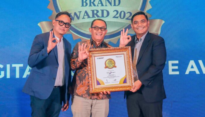 Bank Nagari Raih “Top Digital Corporate Brand Award 2026,” Bukti Transformasi Digital