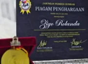 Zigo Rolanda Raih Penghargaan, Terus Berbakti untuk Sumbar
