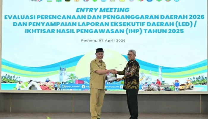 Sumbar Evaluasi Anggaran 2026, BPKP Kawal Akuntabilitas Daerah