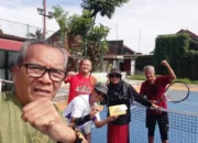 Pelti Padang Pererat Silaturahmi Melalui Pertandingan Tenis Eksekutif