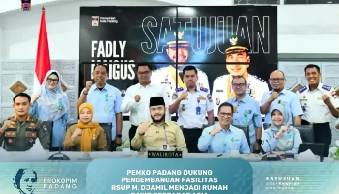 Pemkot Padang Dukung Modernisasi Fasilitas RSUP Dr M Djamil