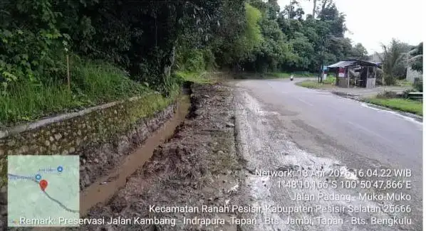 jawab-keluhan-pengendara,-ruas-jalan-kambang-inderapura-tapan-diperbaiki
