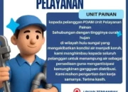 Curah Hujan Tinggi Ganggu Distribusi Air Bersih di Painan