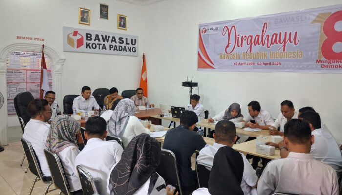 Bawaslu Kota Padang Percepat Reformasi Tata Kelola Birokrasi Internal