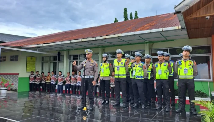 Siswa SPN Padang Besi Tanamkan Budaya Tertib Berlalu Lintas