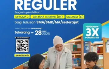 ITP Buka Pendaftaran Mahasiswa Baru Jalur Reguler Tahun 2026