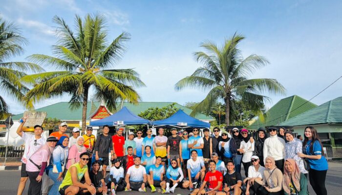 BRI Runners Padang Gelar Lari Santai di CFD