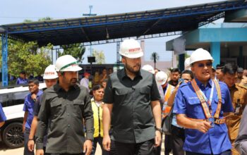 Fadly Amran dan Zigo Rolanda Tinjau Pengembangan SPAM Taban 3