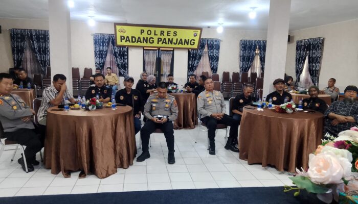Kapolres Padang Panjang Perkuat Sinergi dengan PJKIP