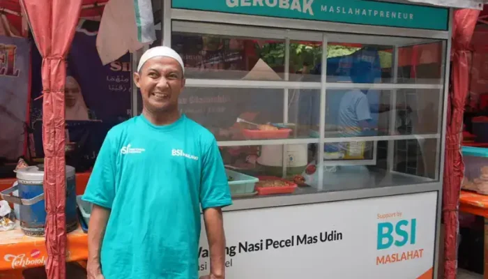BSI Maslahat Dorong Mas Udin Kembangkan Usaha Pecel