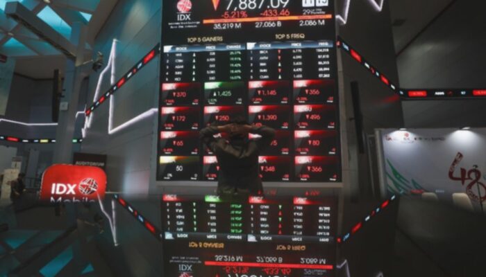 IHSG Turun ke Bawah 7.100 Jelang Keputusan Suku Bunga The Fed