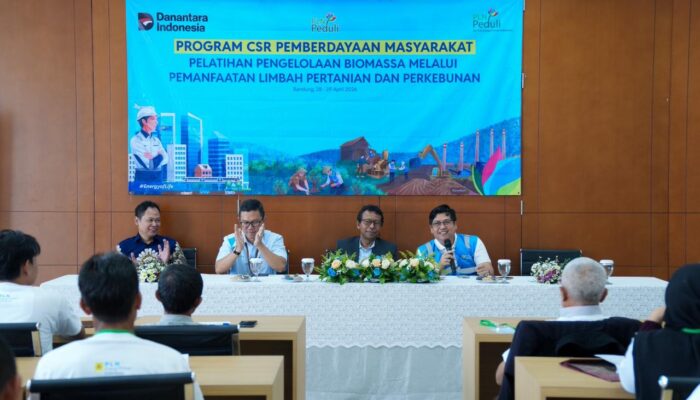 PLN EPI Latih Desa Kelola Biomassa Limbah Pertanian