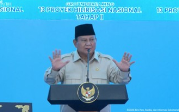 Prabowo Luncurkan 13 Proyek Hilirisasi Bernilai Rp116 Triliun