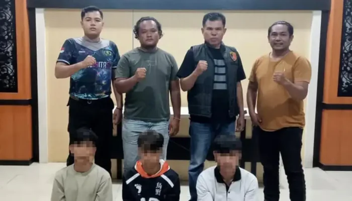 Polres Pessel Tangkap Tiga Tersangka Narkoba di Dua Lokasi