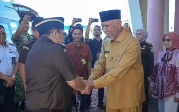 Mahyeldi Sambut Dedie Tri Hariyadi di BIM
