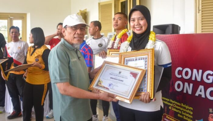 Wawako Padang Sambut Atlet Polda Sumbar Berprestasi Internasional