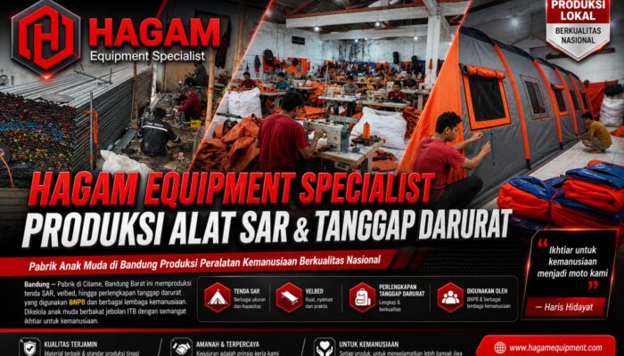 Anak Muda Bandung Produksi Peralatan SAR Berkualitas