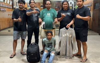 Tim Klewang Tangkap Pembobol Rumah di Padang
