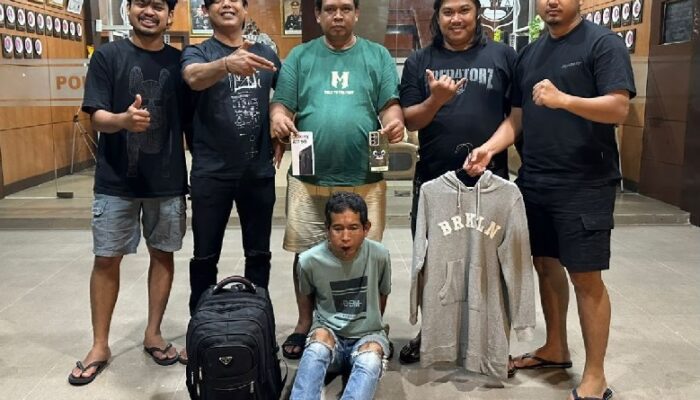 Tim Klewang Tangkap Pembobol Rumah di Padang